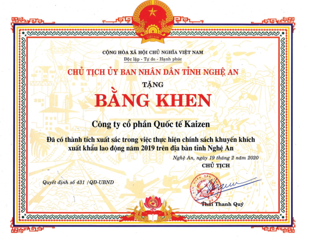 Khen thưởng